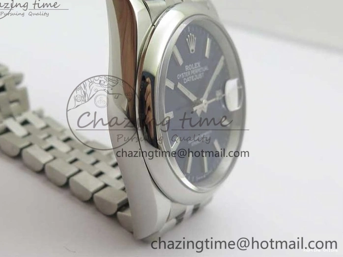 0211 DateJust 36 SS 126200 BP Maker 1:1 Best Edition New Blue Dial on Jubilee Bracelet Resilient 2529